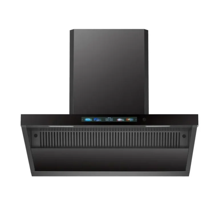 Smart Cabinet Black Range Hood