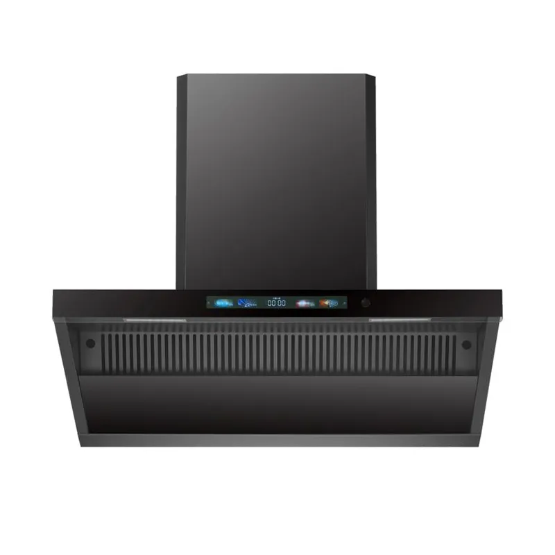 Smart Cabinet Black Range Hood