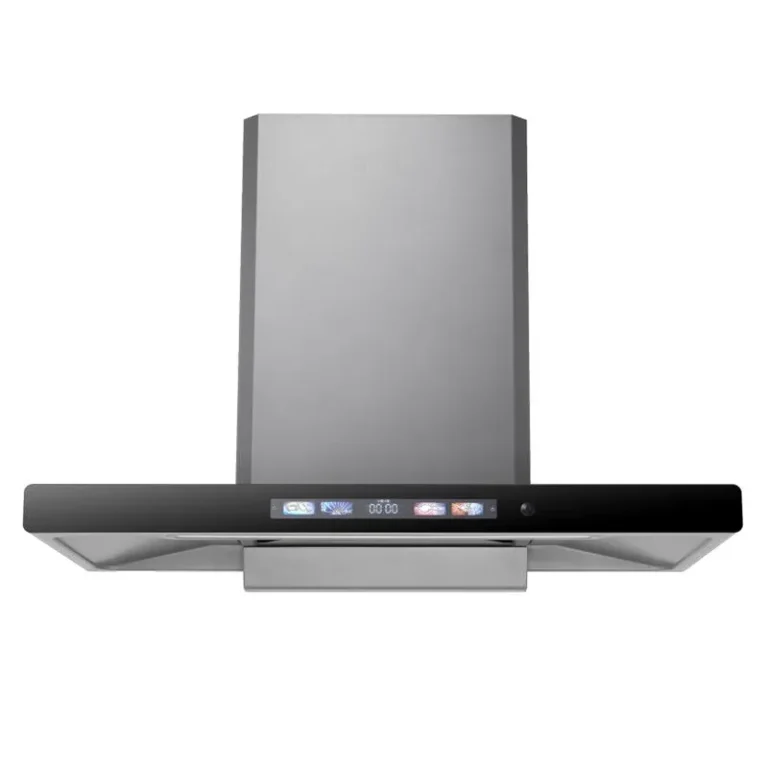 Wholesale Luxury Design Voice Control T-shaped Range Hood For Restaurant