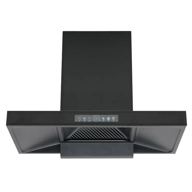 T Shape 90Cm Smart Extractor Hood Cooker Chimney Exhaust With Hand Sensor